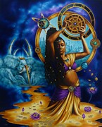 Aje' Painting by Toni Taylor