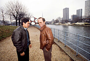 Alain Giresse / Thierry Roland Photograph by Alain de Martignac