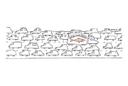 Alaskan Wild Salmon Drawing by Jared Nangle