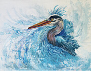 Alert Painting by Melinda Hughes-Berland