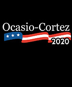 Alexandria Ocasio Cortez 2020 T Shirt Digital Art by Flippin Sweet Gear