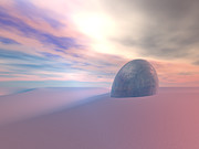 Alien Artifact In Desert Digital Art by Phil Perkins Alien Artifact In Desert Digital Art by Phil Perkins