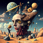 All in the Mind Digital Art by Steve Mitchell All in the Mind Digital Art by Steve Mitchell