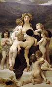 Alma Parens 1883 Mixed Media by William-Adolphe Bouguereau