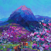 Altai Painting by Anastasia Trusova Altai Painting by Anastasia Trusova