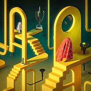 Alternative heaven Digital Art by Bespoke Cube