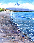 Amed Bali Painting by Carlin Blahnik CarlinArtWatercolor