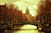 Amsterdam in Autumn Mood Photograph by Edward Galagan Amsterdam in Autumn Mood Photograph by Edward Galagan
