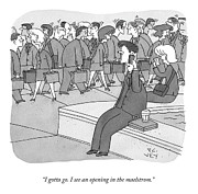 An Opening In The Maelstrom Drawing by Peter C Vey