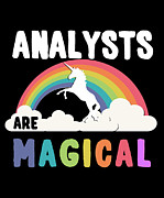 Analysts Are Magical Digital Art by Flippin Sweet Gear