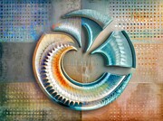 Ancient Tech - Power Grid Control Digital Art by Eris And AI Ancient Tech - Power Grid Control Digital Art by Eris And AI