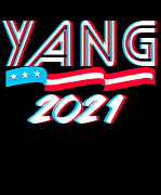 Andrew Yang For NYC Mayor 2021 Digital Art by Flippin Sweet Gear