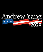 Andrew Yang for President 2020 Digital Art by Flippin Sweet Gear