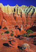 Angels Palace Mountains, Kodachrome Basin, Utah - Vertical Photograph by Abbie Matthews
