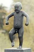 Angry Boy Sculpture by Gustav Vigeland Angry Boy Sculpture by Gustav Vigeland
