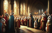 Animal - Prayer Rabbit Photograph by Mike Savad Animal - Prayer Rabbit Photograph by Mike Savad