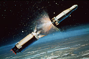 Apollo 8 Concept, 1968 Drawing by Granger