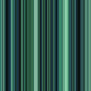 Aqua Blue and Teal Stripes Digital Art by Bamalam Art