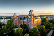 Arkansas Old Main From Above Photograph by Gregory Ballos Arkansas Old Main From Above Photograph by Gregory Ballos