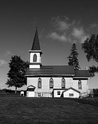 Arlington Prairie Church, Lodi, Wisconsin BW Photograph by Steven Ralser Arlington Prairie Church, Lodi, Wisconsin BW Photograph by Steven Ralser