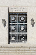 Art Deco Door of Federal Trade Commission Photograph by Liz Albro