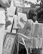 Artist at Work, Roswell, Georgia 1974 Photograph by John Simmons