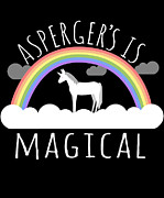 Aspergers Is Magical Digital Art by Flippin Sweet Gear