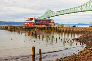 Astoria Megler Bridge and Cannery Pier Hotel, Oregon  Photograph by Tatiana Travelways