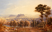 Athens Toward the Southwest Drawing by Hugh William Williams