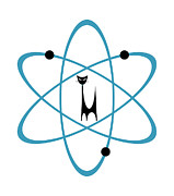 Atom Cat in Teal Transparent Background Digital Art by Donna Mibus