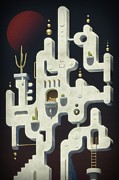 Attraction Digital Art by Bespoke Cube