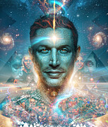 Aubrey Marcus FFS 2025 Summit Digital Art by Alex Ruiz