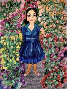 Aunt Car Painting by Stacey Torres