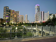 Austin Texas At Night Photograph by Brigitte Blanchette Thompson Austin Texas At Night Photograph by Brigitte Blanchette Thompson