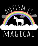 Autism Is Magical Digital Art by Flippin Sweet Gear