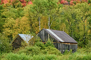 Autumn Barns #9324 Photograph by Dan Beauvais