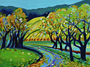 Autumn Breeze Is In The Air Painting by Tanya Filichkin