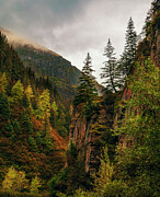 Autumn Cliffs In Alaska Photograph by Dan Sproul Autumn Cliffs In Alaska Photograph by Dan Sproul