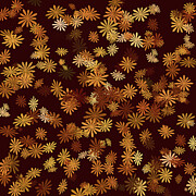 Autumn Daisies Digital Art by Bamalam Art