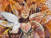 Autumn Flora Painting by Juliette Becker