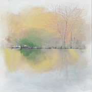 Autumn Gold Digital Art by Gina Harrison