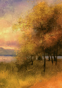 Autumn Grove Digital Art by Lois Bryan