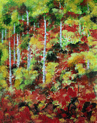 Autumn in Colorado Painting by Mark Ross Autumn in Colorado Painting by Mark Ross