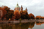 Autumn in Munich Photograph by Adrian Limani