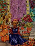Autumn Morning Painting by Stacey Torres Autumn Morning Painting by Stacey Torres