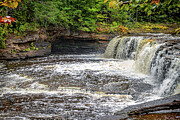 Autumn Cascade - Tahquamenon Falls, Michigan Upper Peninsula Photograph by Brigitte Blanchette Thompson