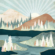 Autumn Sun Digital Art by Spacefrog Designs