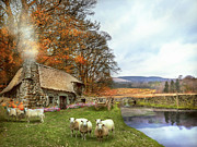 Autumn - Tranquility of Autumn Photograph by Mike Savad