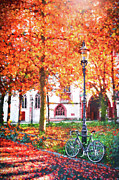 Autumnal Impressions of Basel Switzerland  Photograph by Carol Japp