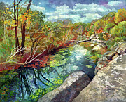 Autumn's Embrace Painting by Hailey E Herrera Autumn's Embrace Painting by Hailey E Herrera